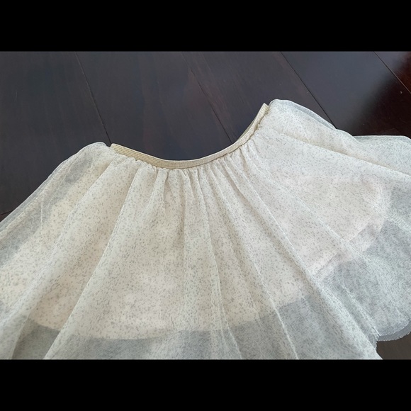 Zara scallop edge tulle skirt, size 18-24mo - Picture 2 of 5
